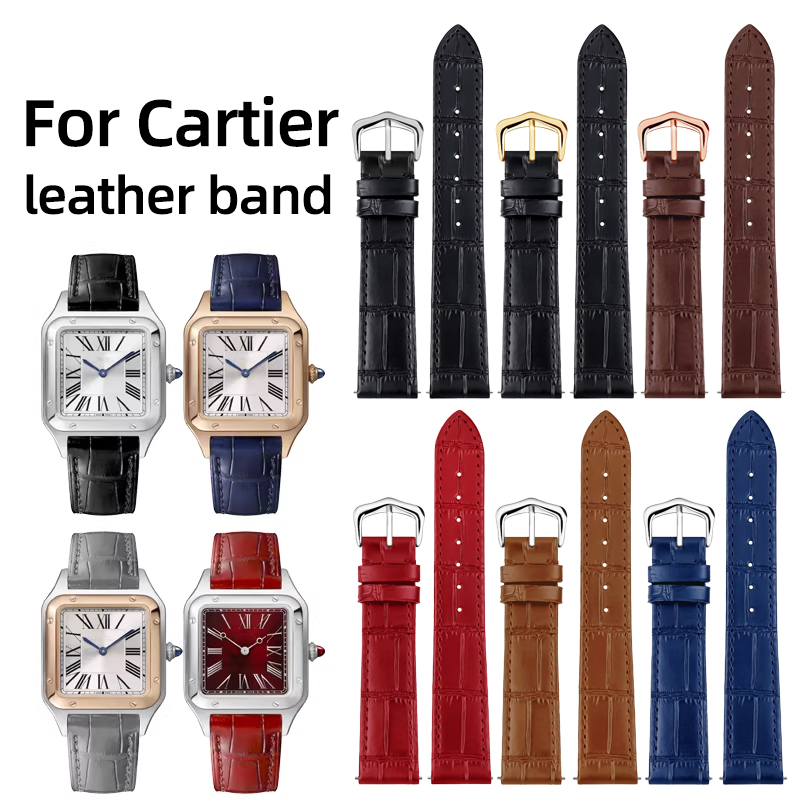 Luxury Watch Engraving - Bracelet en cuir véritable pour hommes