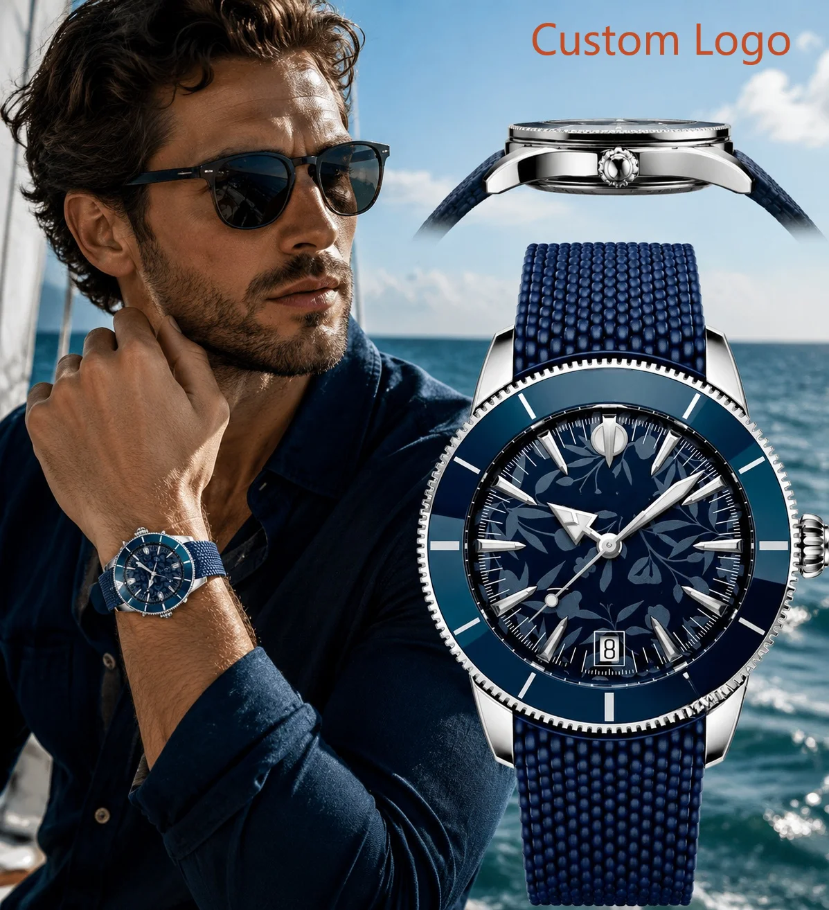 Luxury Watch Straps - Montre automatique de plongée pour homme