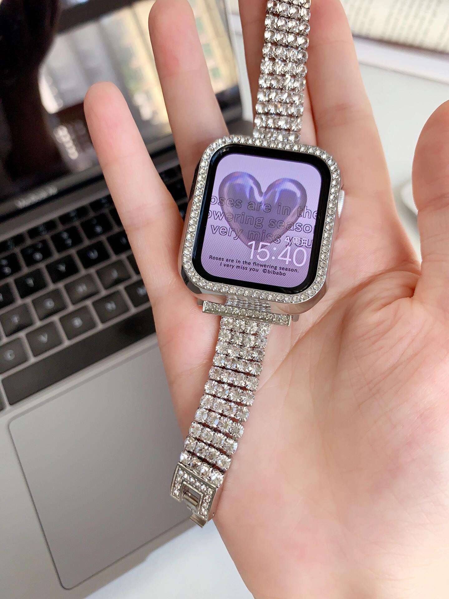 Luxury Watch Nice - Joli bracelet de luxe scintillant, lien