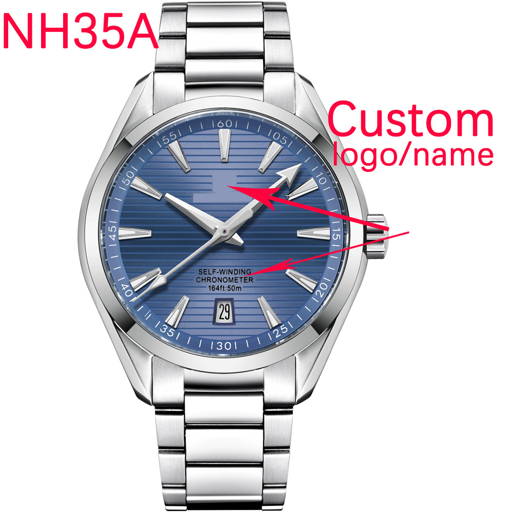 Luxury Watch Straps - Luxe NH35 Movt Logo personnalisé 41mm
