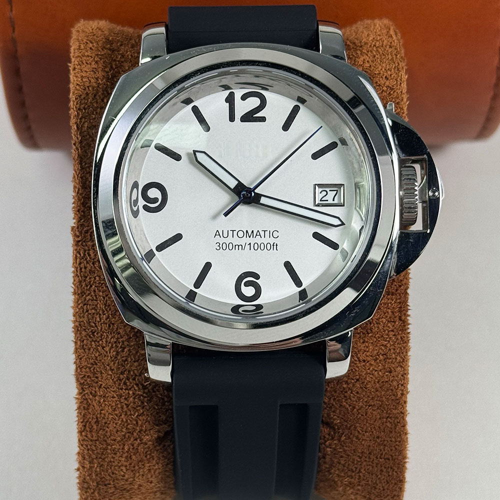 Luxury Watch China - Montre automatique mécanique en argent pour