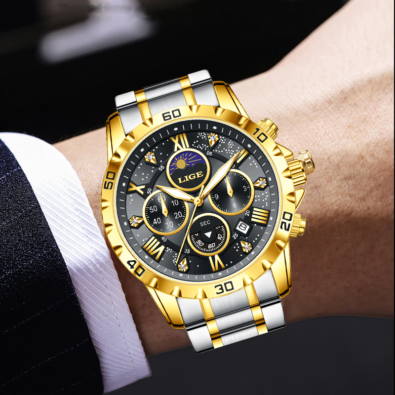 Montre Homme LIGE de Luxe à Qu - Luxury Watch Brand avis et prix