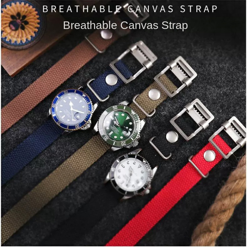 Bracelet de montre en toile de - Luxury Watch Engraving avis et prix