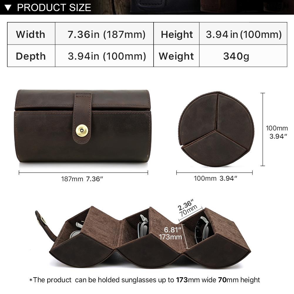 Boîte de rangement cylindrique - Luxury Watch China avis et prix