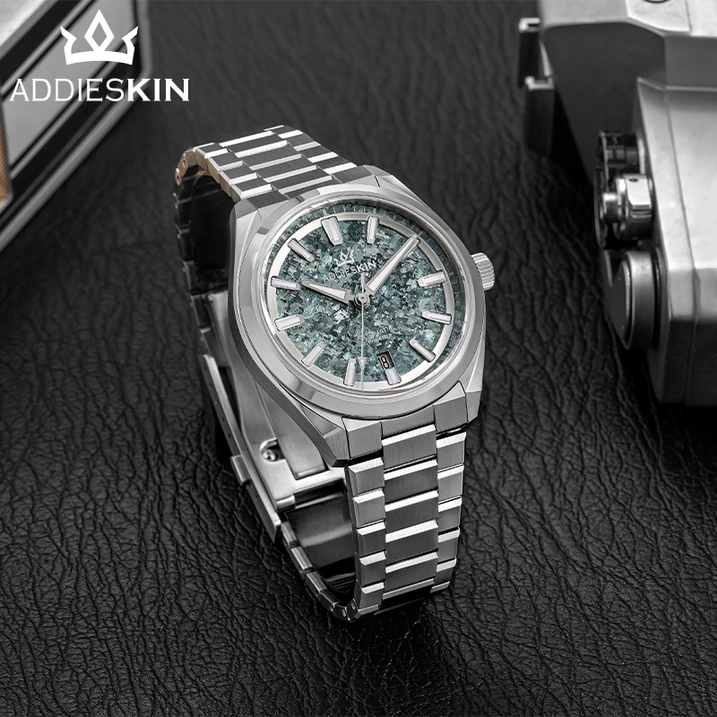 AddiesKin K006 Montre en Titan - Luxury Watch With Green Dial avis et prix
