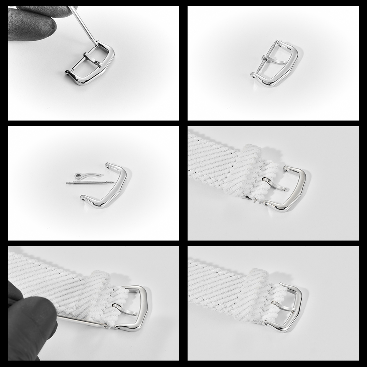 Boucles à ardillon en acier in - Luxury Watch Engraving avis et prix
