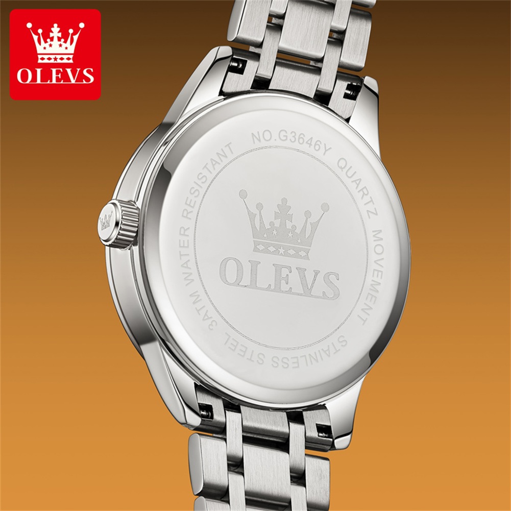 OLEVS Phase de lune montres po - Luxury Watch Brand avis et prix