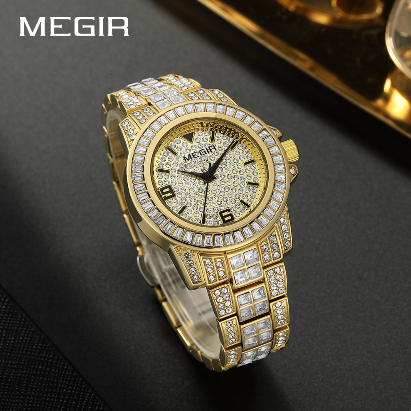 Montres de luxe MEGIR avec dia - Luxury Watch Straps avis et prix