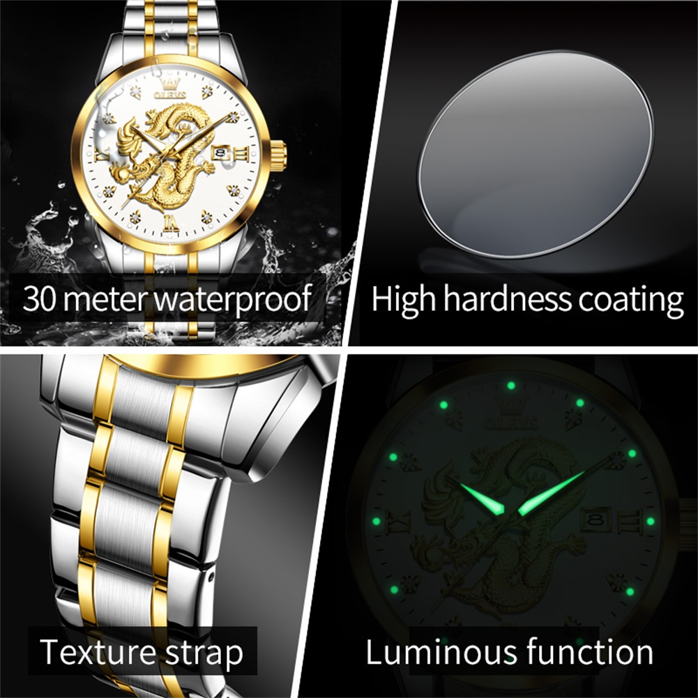 OLEVS mode chine Loong Dragon  - Luxury Watch China avis et prix