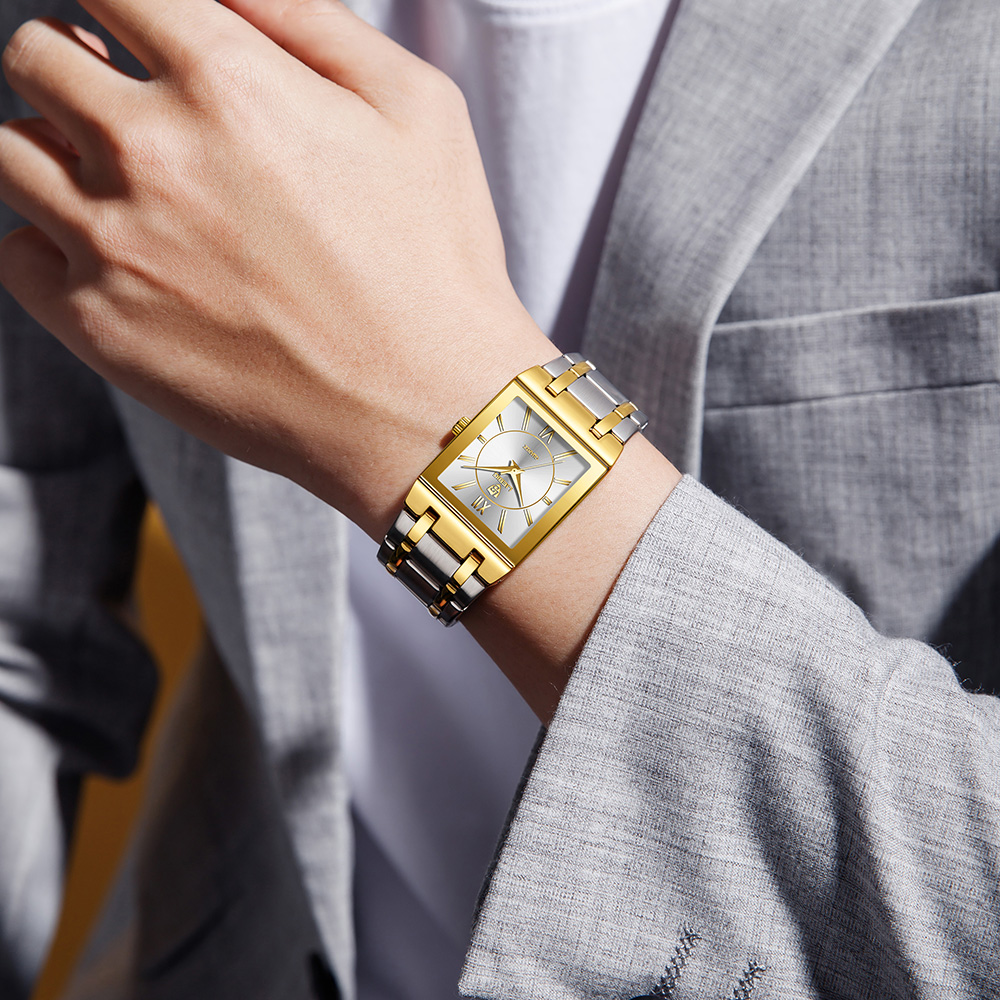 LIEBIG Simple bracelet en acie - Luxury Watch List avis et prix