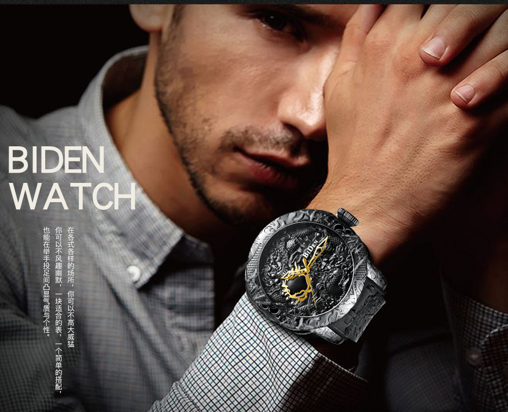 Montre de sculpture de dragon  - Luxury Watch Engraving avis et prix