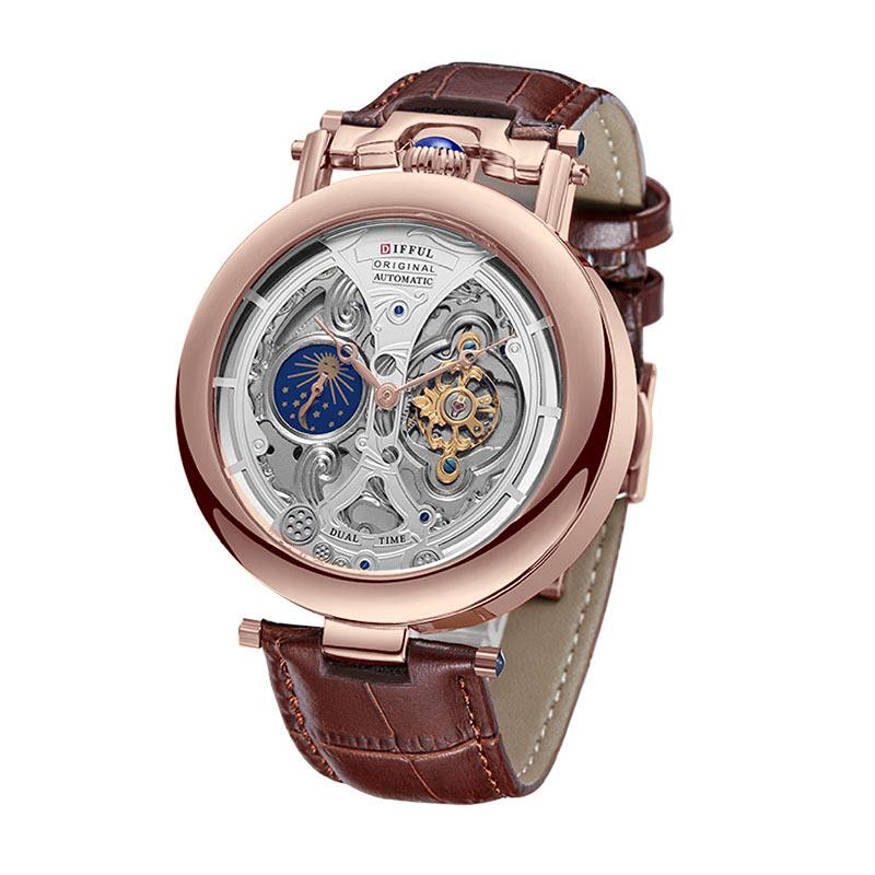 DIFFUL luxe grand cadran squel - Tourbillon Movement Watch avis et prix