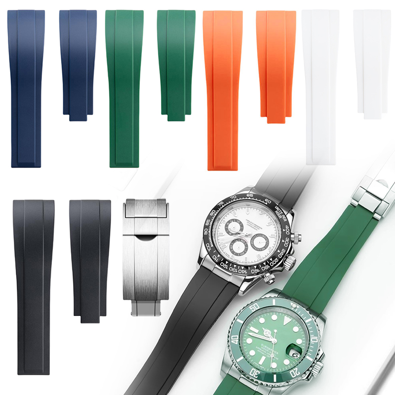 Bracelet de montre en caoutcho - Luxury Watch Engraving avis et prix