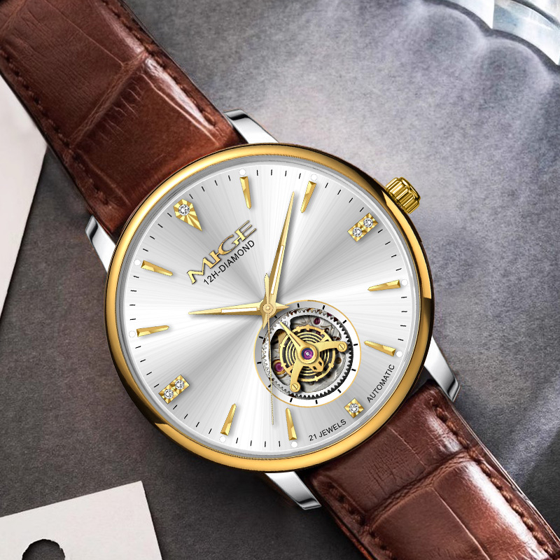 Montre automatique MIGE pour h - Luxury Watch With Green Dial avis et prix