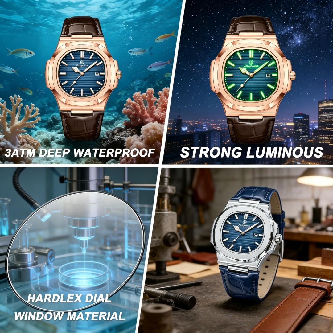 PAAZOMU Montre carrée de luxe  - Luxury Watch Nice avis et prix