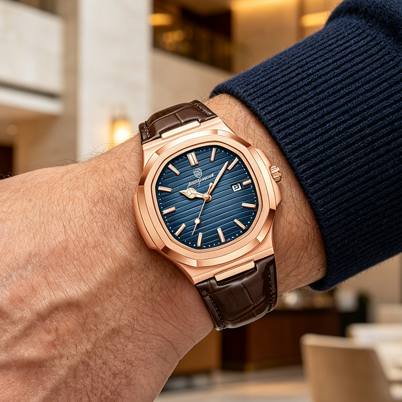 PAAZOMU Montre carrée de luxe  - Luxury Watch Nice avis et prix