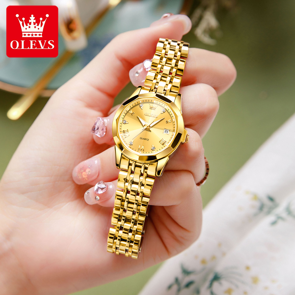OLEVS mode montre dorée pour f - Luxury Watch For Sale avis et prix
