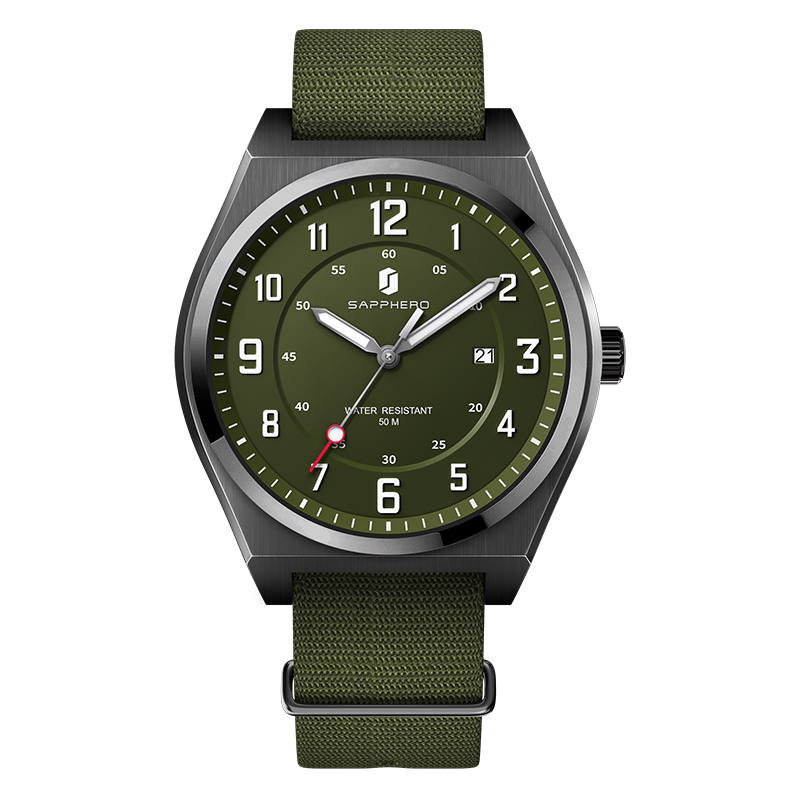 SAPPHERO montre à Quartz de sp - Luxury Watch With Green Dial avis et prix