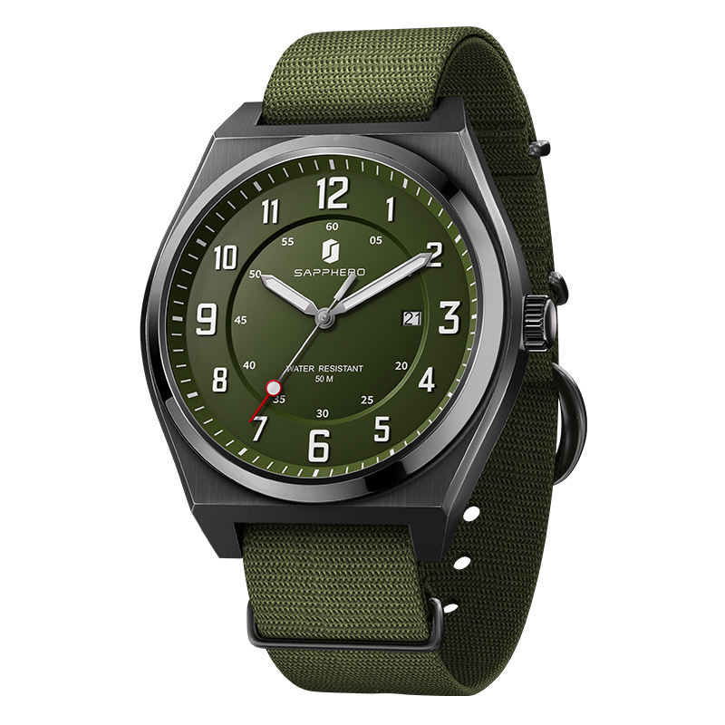 SAPPHERO montre à Quartz de sp - Luxury Watch With Green Dial avis et prix